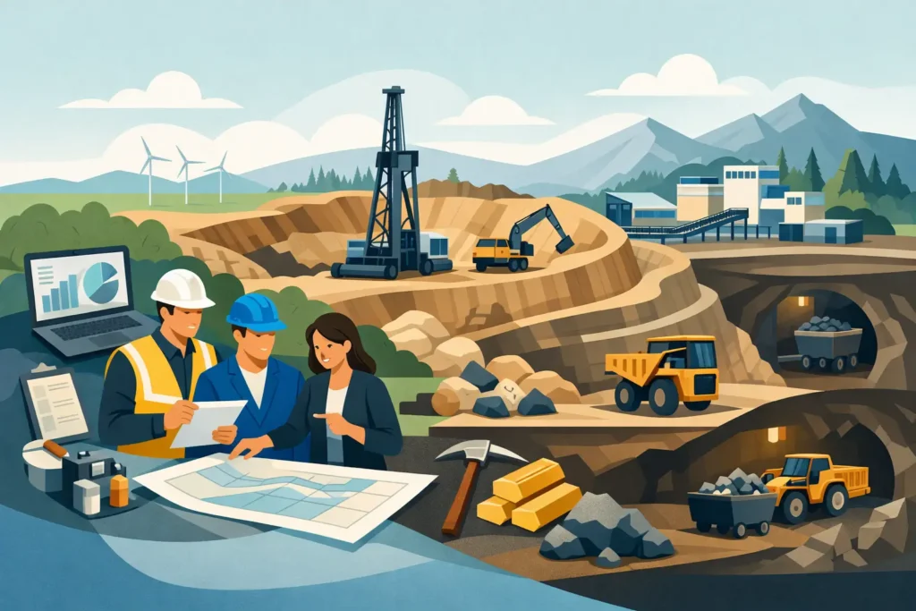 Project Development Stages in Mining